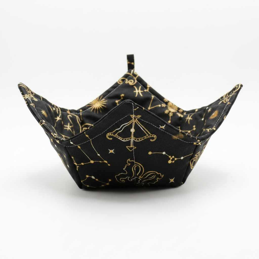 Celestial Zodiac Microwave Bowl Cozy - Set of 2