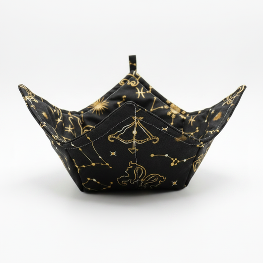Celestial Zodiac Microwave Bowl Cozy - Set of 2