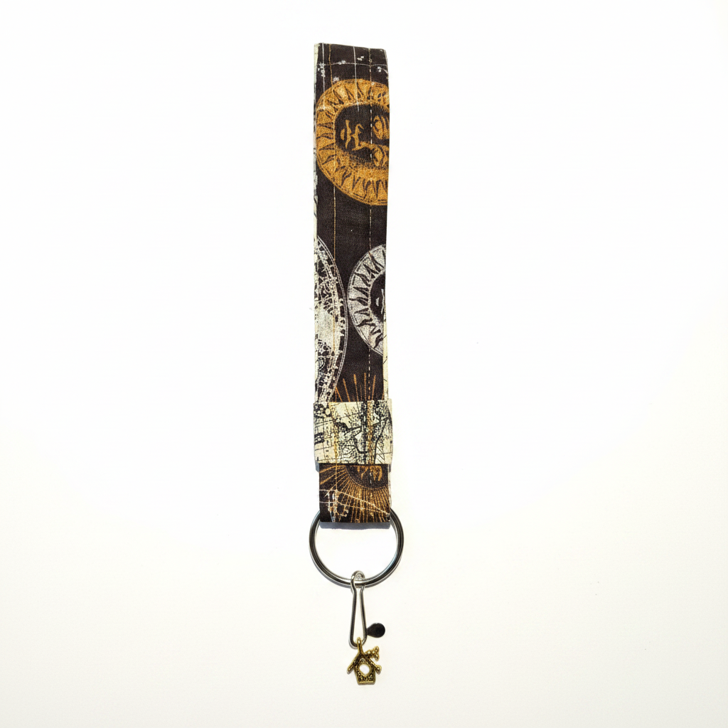 Wristlet Keychain Front