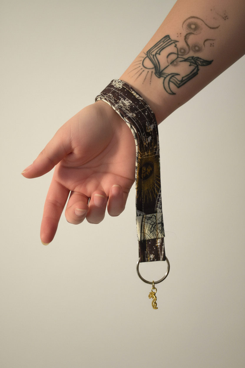 Wristlet Keychain - Hand Oriented