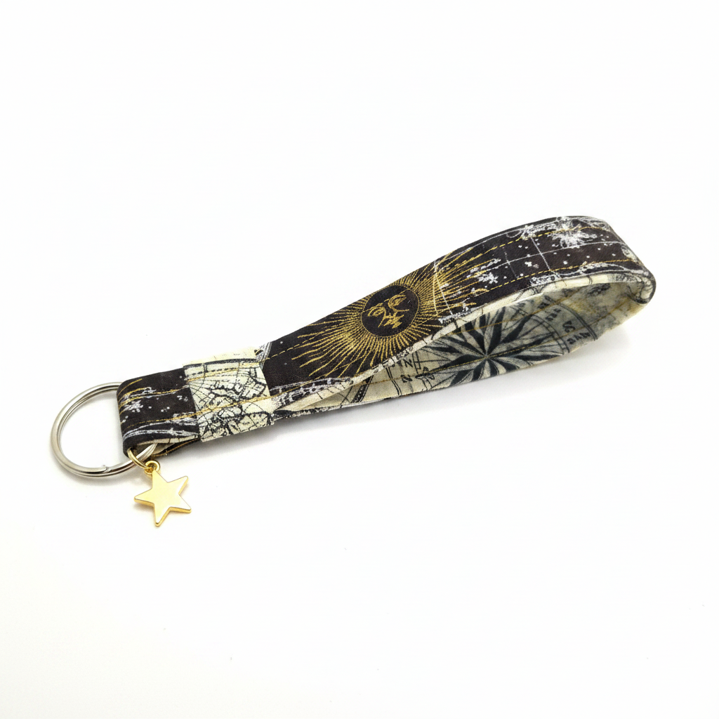 Wristlet Keychain Side